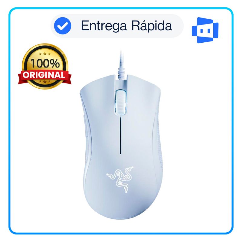 RAZER - Mouse Razer DeathAdder Essential 6400 DPI Switch Mecánico