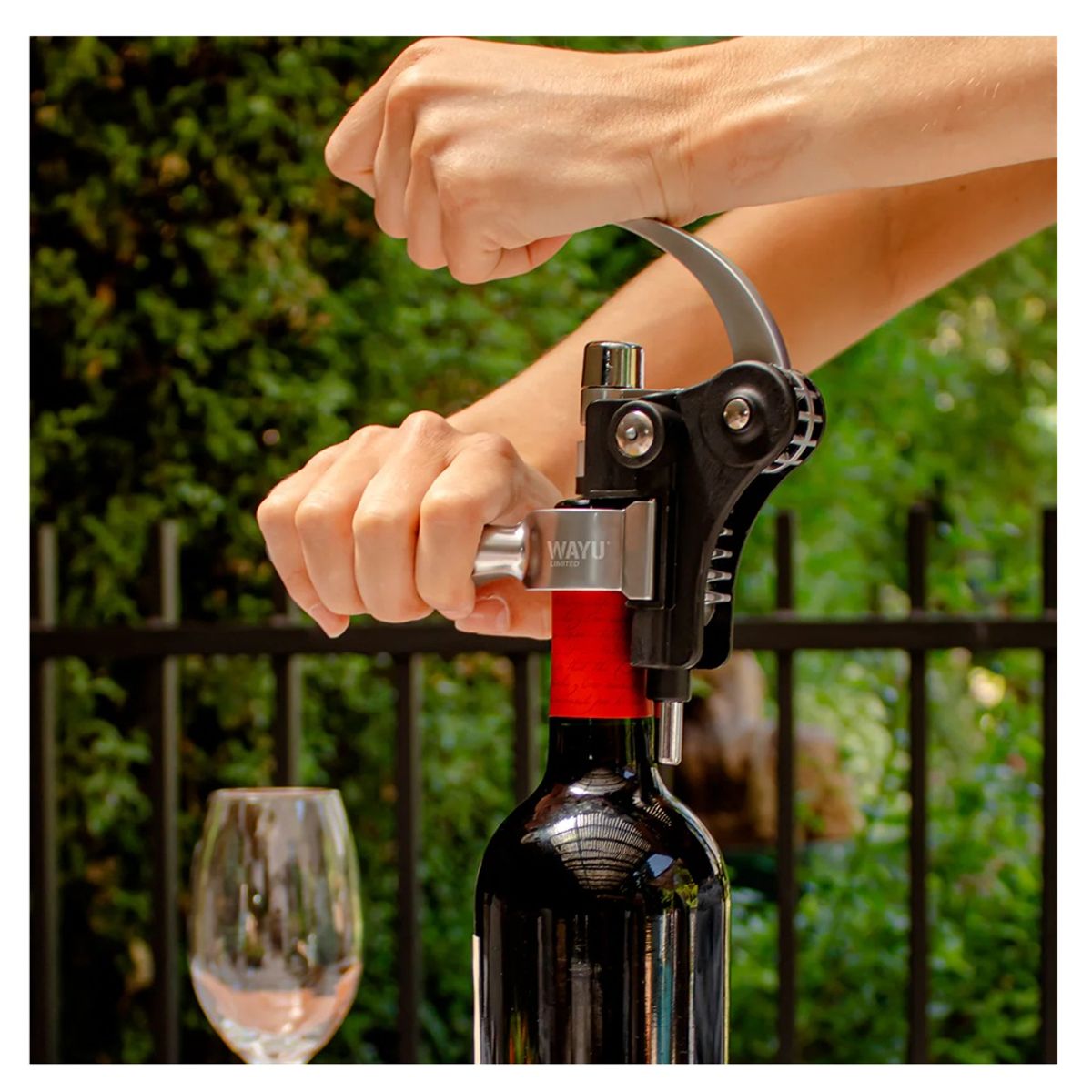 WAYU - SET ABRIDOR DE VINO WAYU