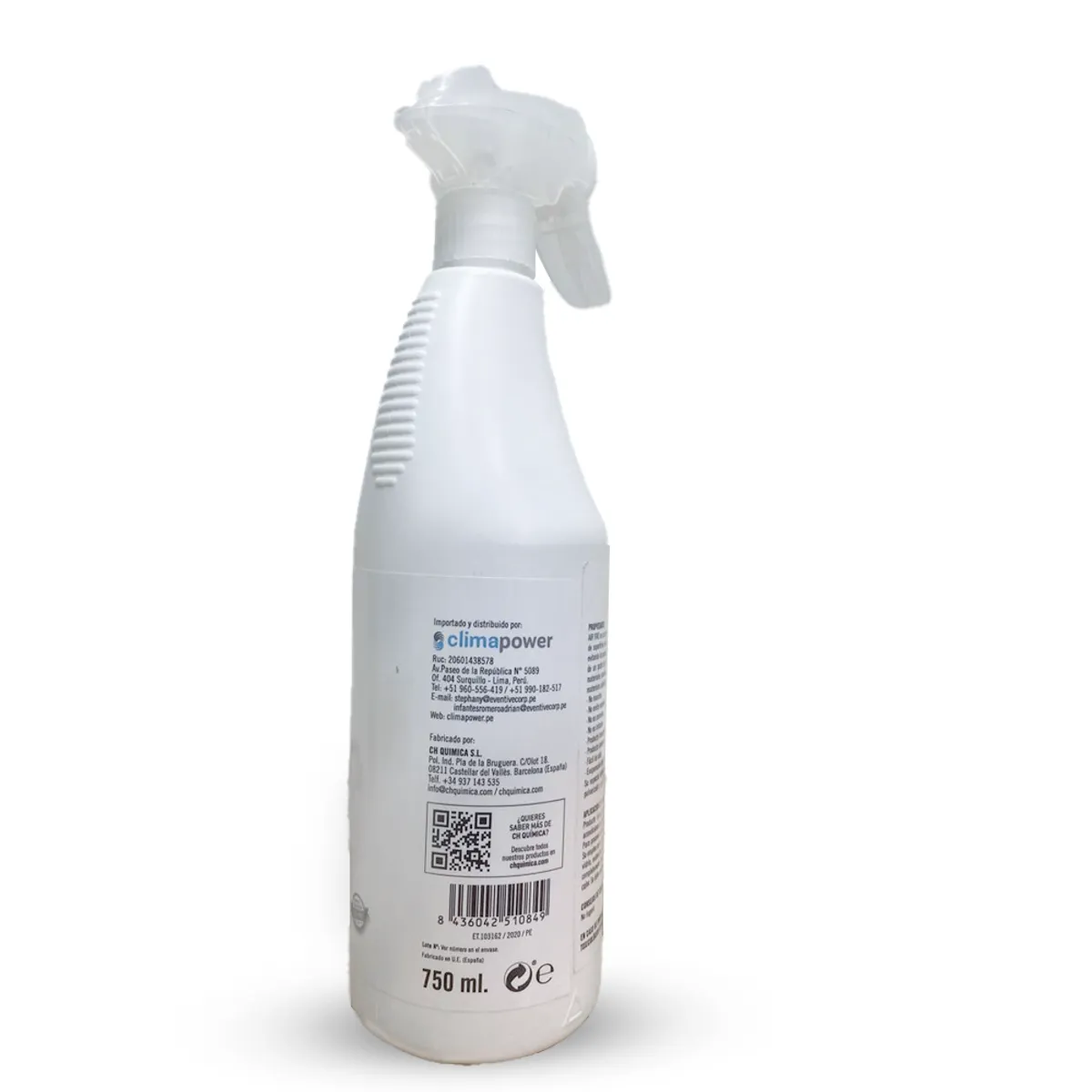 CH QUIMICA - AIR FIRE PROTECTOR TÉRMICO DE AIRE ACONDICIONADO 750 ML