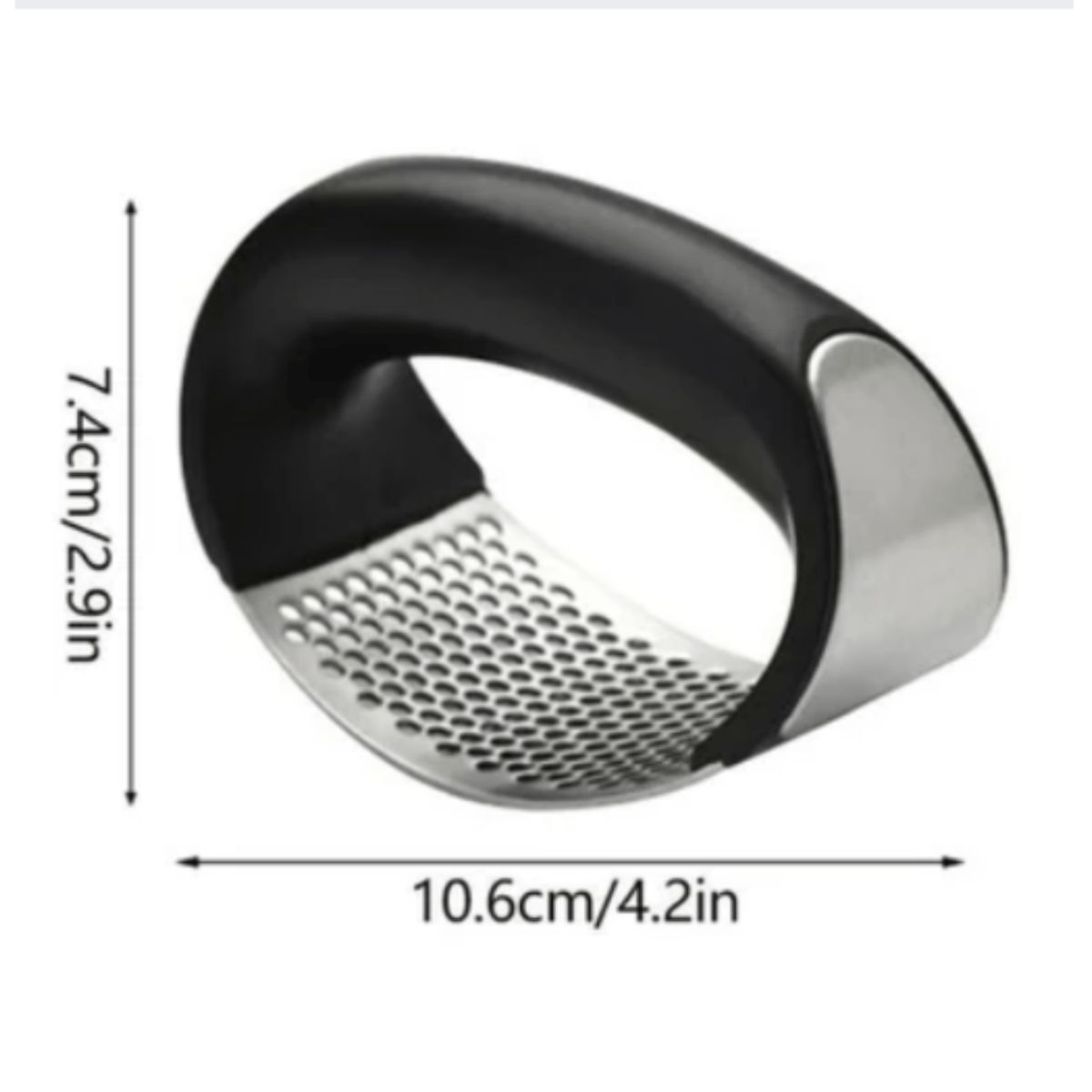 GENERICO - APLASTADOR DE AJO + MINI CESTA PARA PAPAS FRITAS