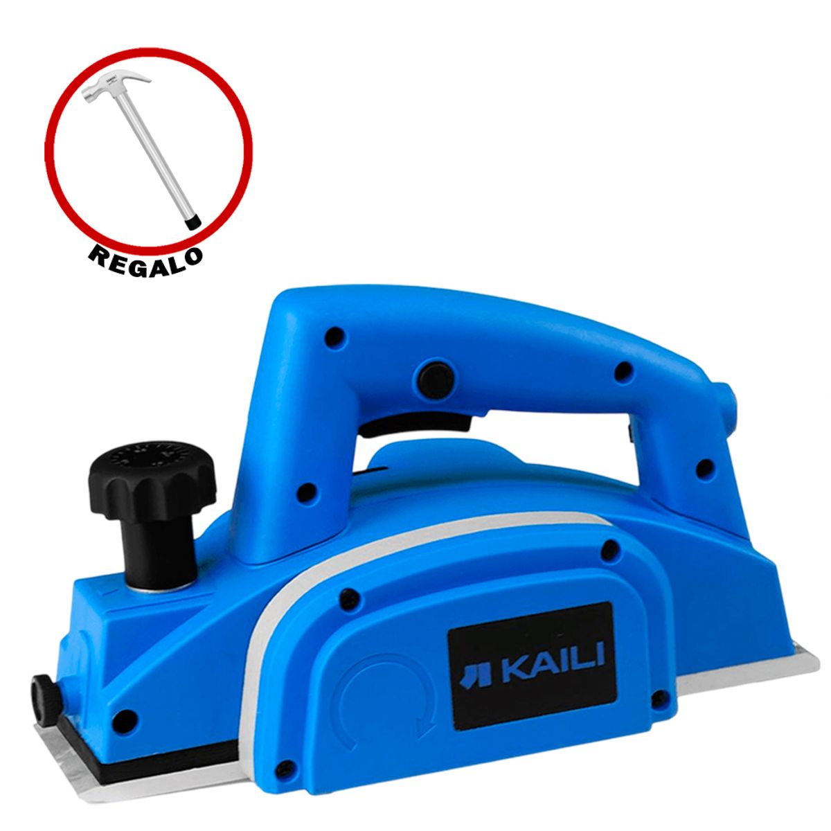 KAILI - Cepillo 82MM Kaili KP6301 + Martillo de Fierro 16 Oz KM1016
