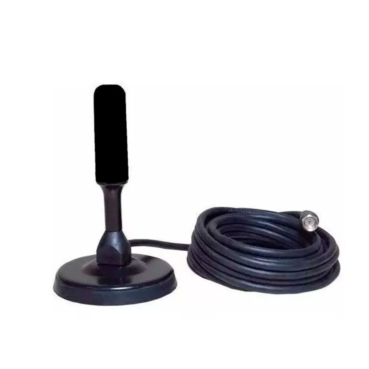 GENERICO - Antena HD TV Digital 360° con Base Imantada y Cable de 4.3 mts