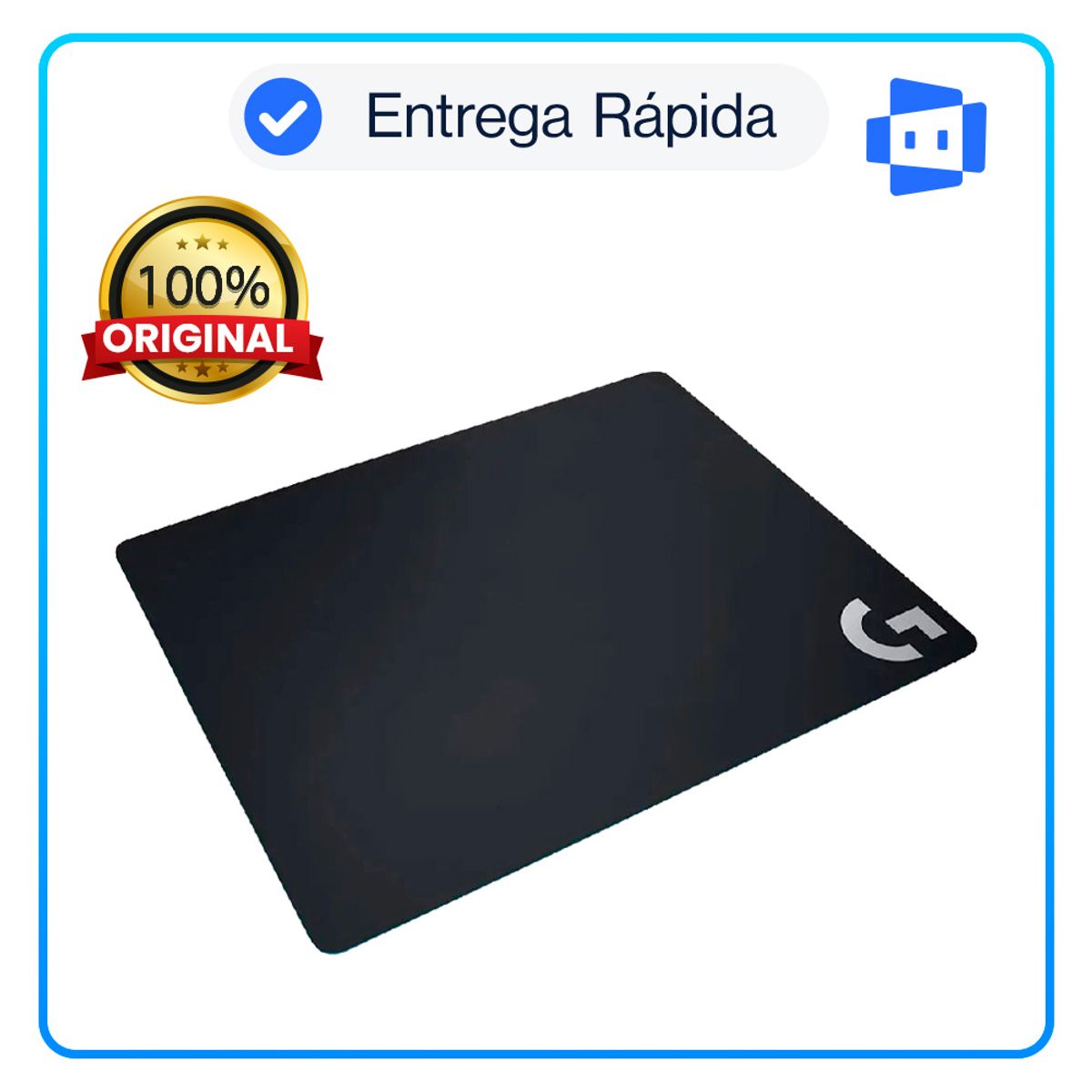 LOGITECH - Pad Mouse Logitech G440 Hard Medium Black