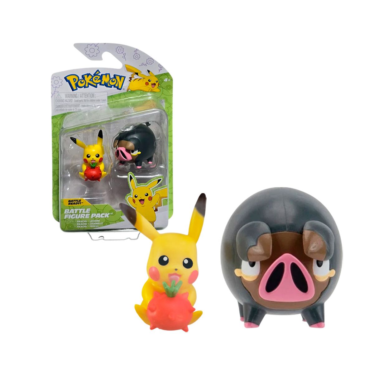 POKEMON - Pokemon Figure Pack Pikachu Lechonk