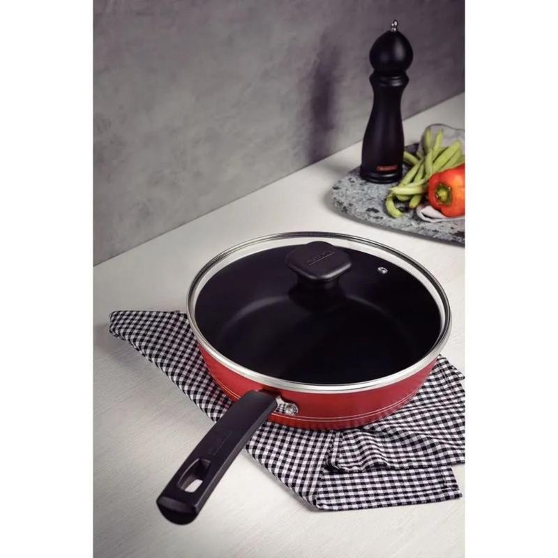 TRAMONTINA - Sartén Tramontina con Tapa Sicília 24cm 20406724