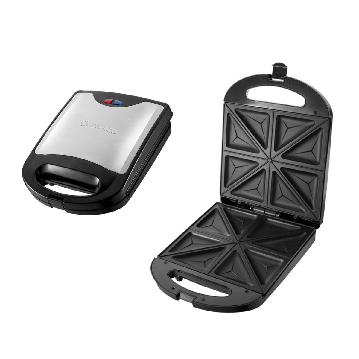 IMACO - Sandwich maker imaco cubierta de acero IST1004S