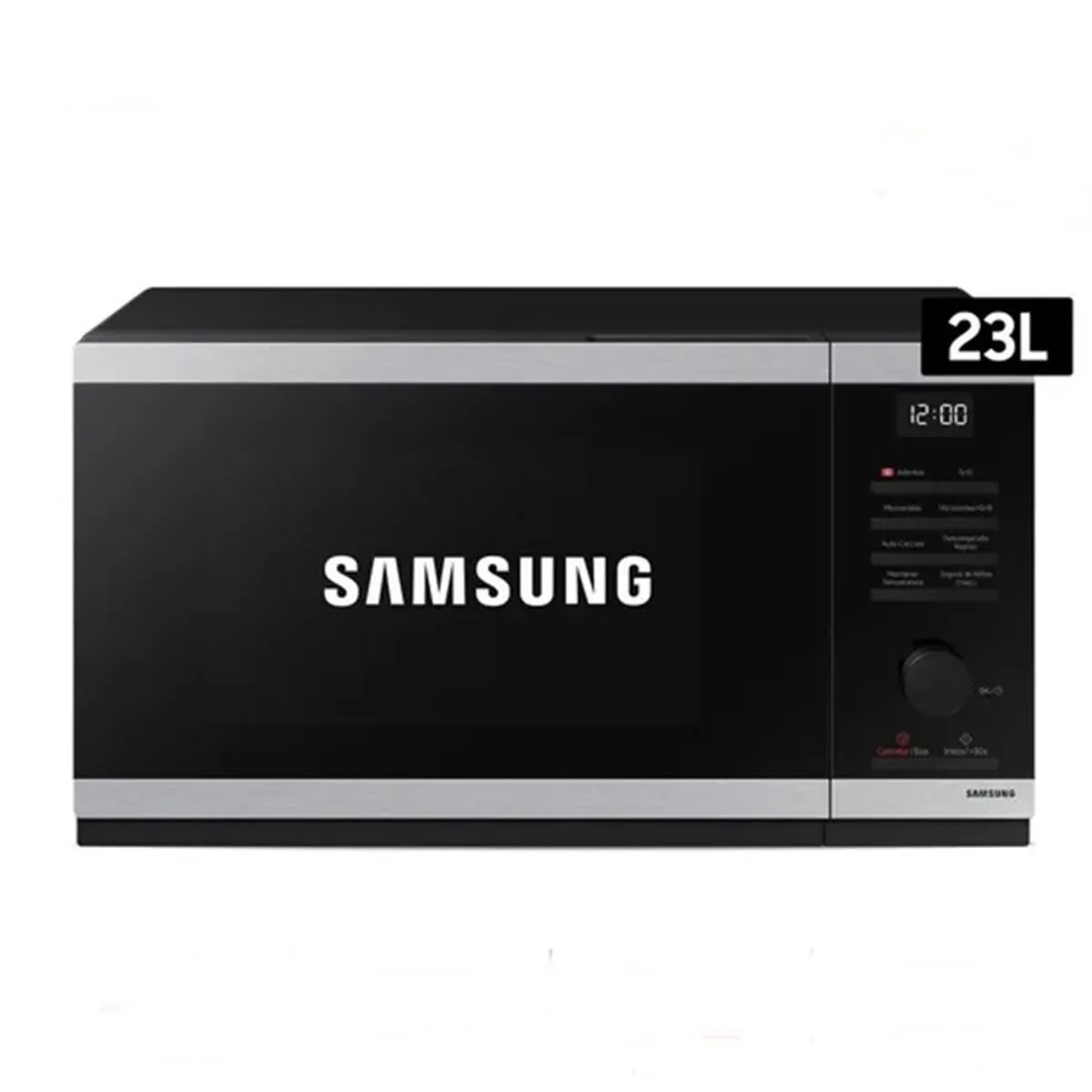 SAMSUNG - HORNO MICROONDAS SAMSUNG 23 LTS MG23DG4524ATPE INOX
