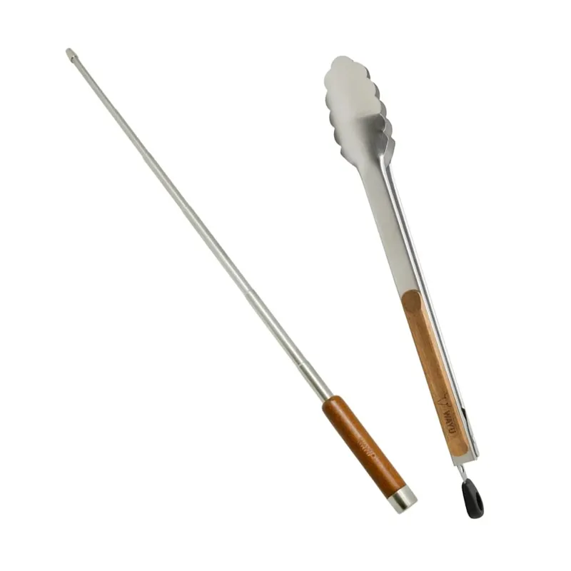 WAYU - SOPLADOR PARA PARRILA RETRACTIL PORTATIL CON PINZA BBQ WAYU