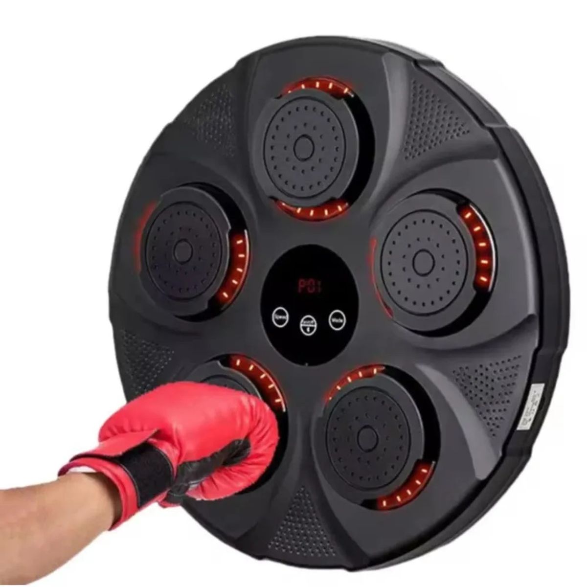 GENERICO - Maquina de Boxeo Musical con Bluetooh  - Boxing Pro UNISEX