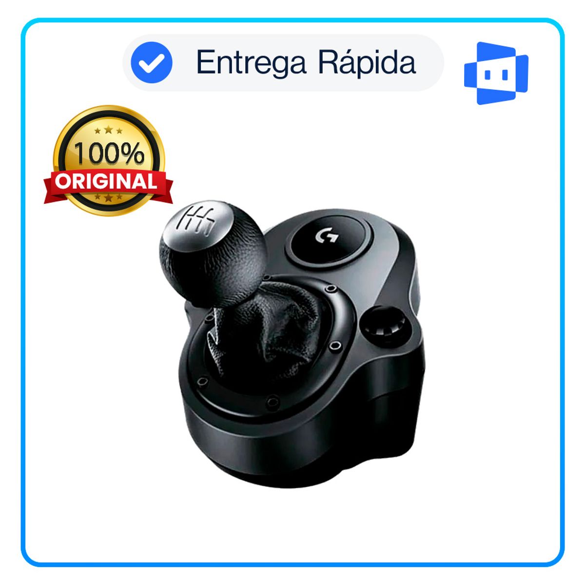 LOGITECH - Palanca De Cambios Logitech Para G29 & G923 6 Velocidades Black