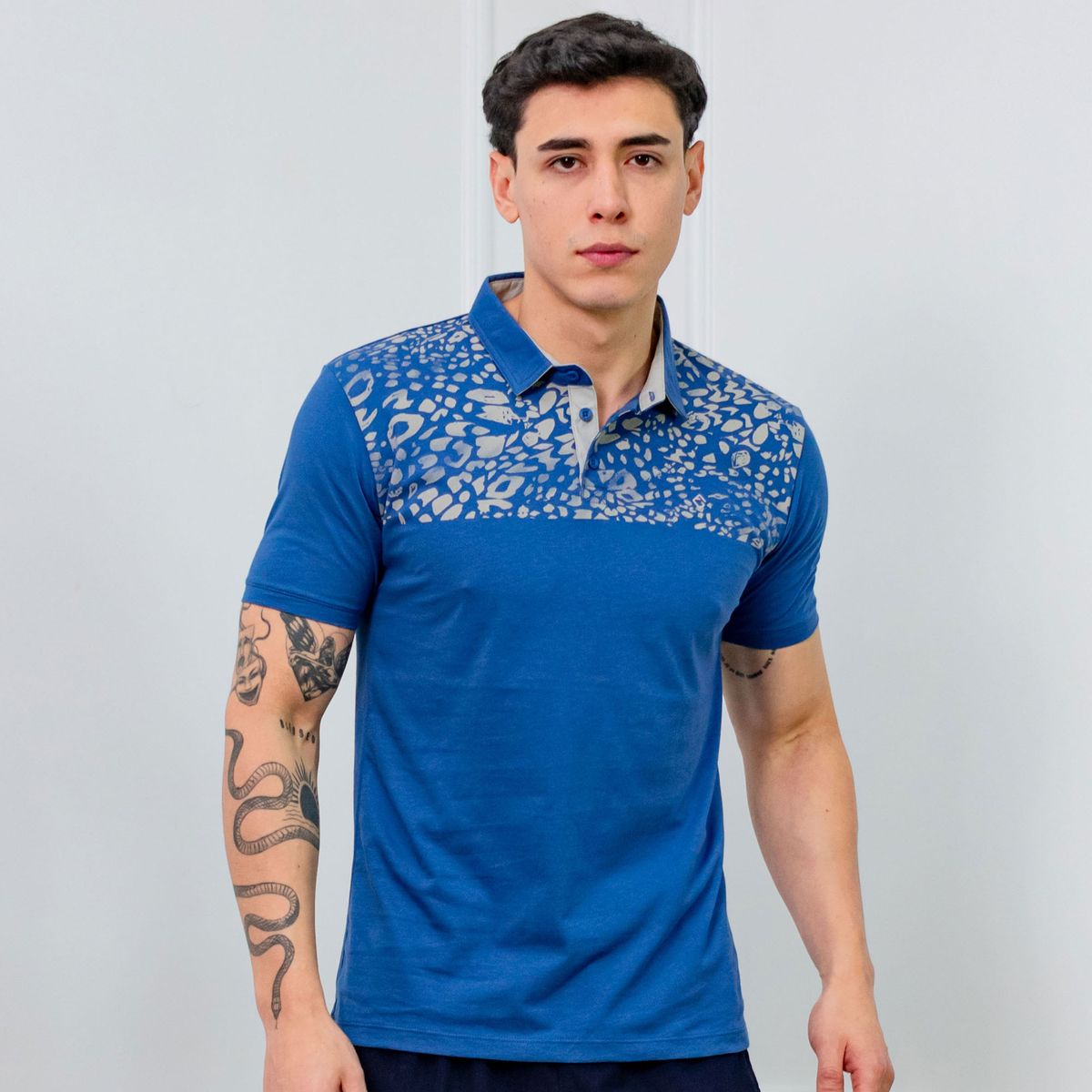 A VANTGARDESTYLE - POLO BOX MODA CABALLERO MC - JERSEY 100% ALGODON