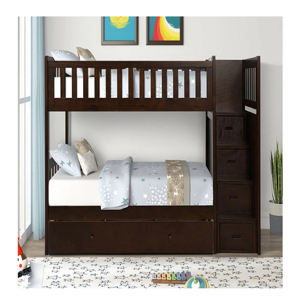 DMUEBLES - CAMAROTE DMUEBLES 1 PLAZA BRATISLAVA ESCALERA 4 CAJONES