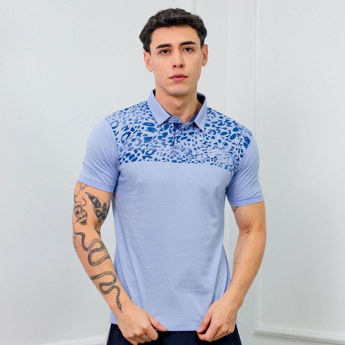 A VANTGARDESTYLE - POLO BOX MODA CABALLERO MC - JERSEY 100% ALGODON