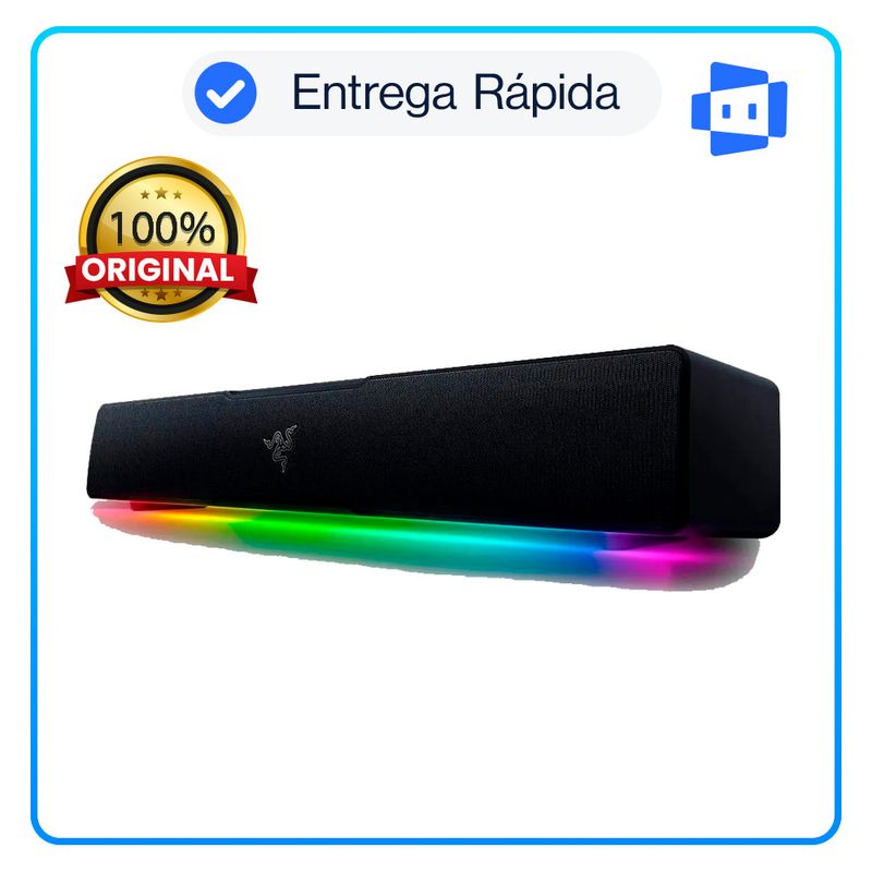 RAZER - Parlante Razer Leviathan V2 X Sound Bar SW BT THX Chroma Black RZ05-04280100-R3U1