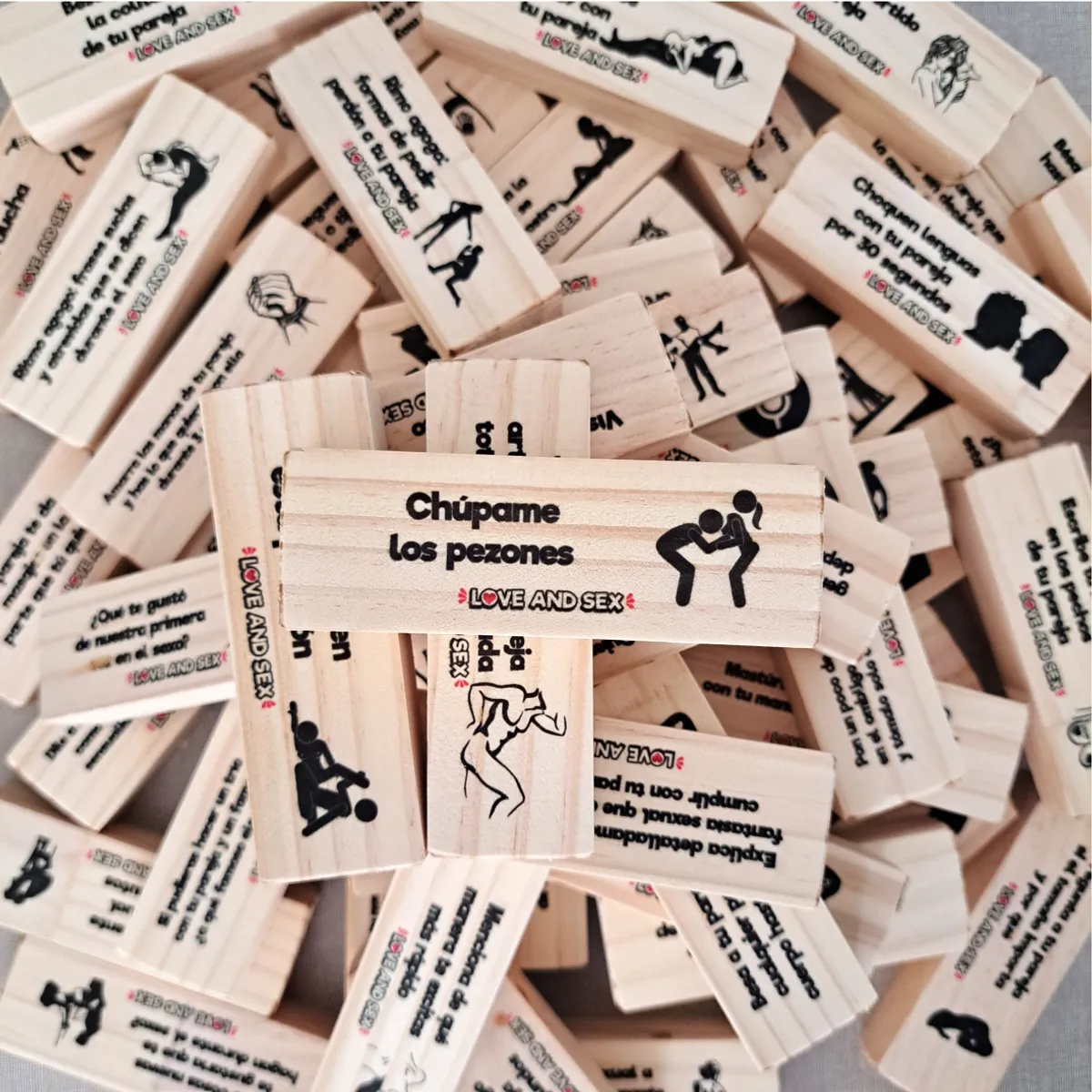MR BREWER - Juego Para Parejas Jenga Para Adultos - Jenga Del Amor