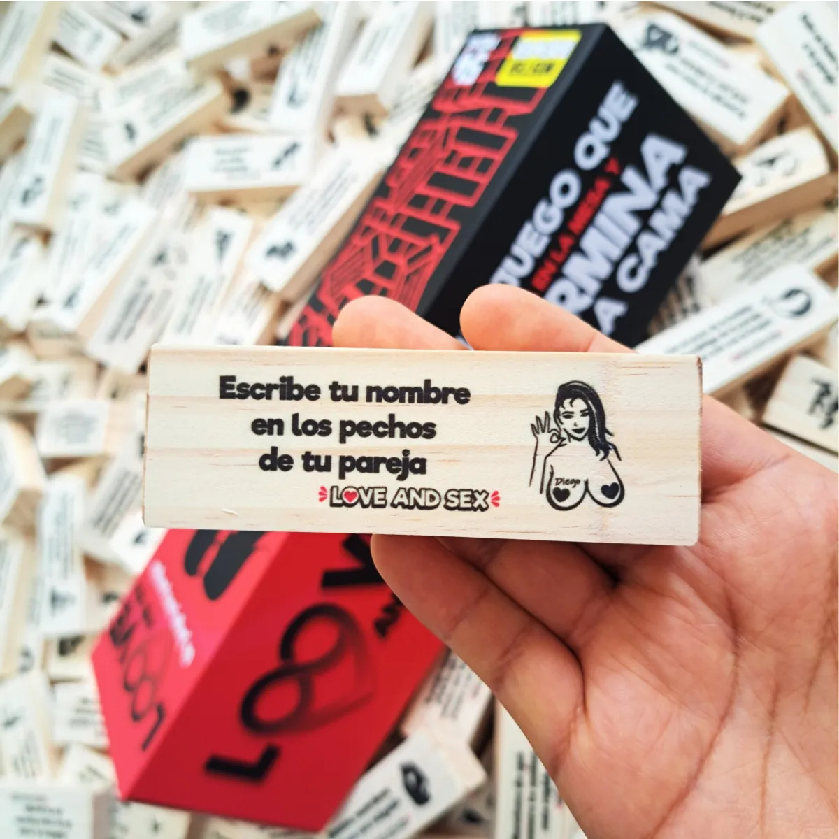 MR BREWER - Juego Para Parejas Jenga Para Adultos - Jenga Del Amor