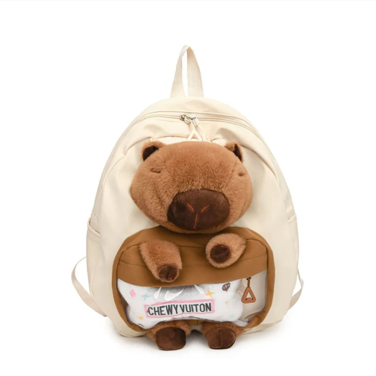 GENERICO - Mochila Capibara Peluche de Felpa