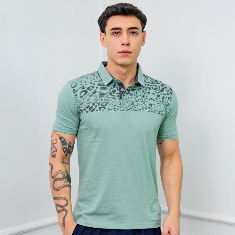 A VANTGARDESTYLE - POLO BOX MODA CABALLERO MC - JERSEY 100% ALGODON