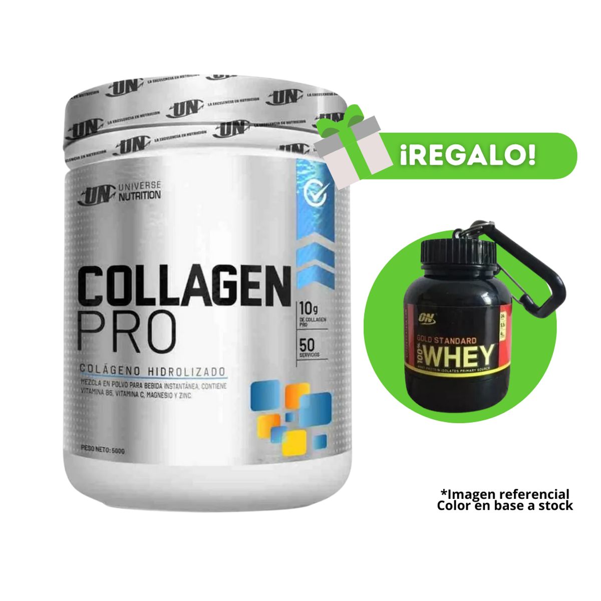 UNIVERSE NUTRITION - COLÀGENO COLLAGEN PRO 500G MORA + PORTAPROTEÌNA