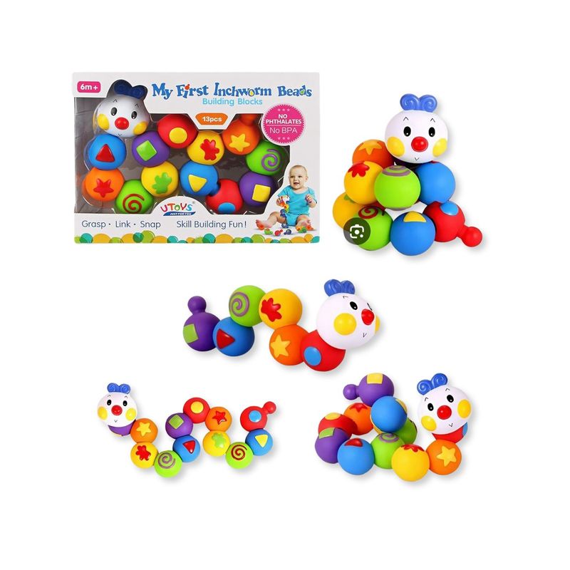 GENERICO - Gusano Didáctico Armable Clasificación de Colores