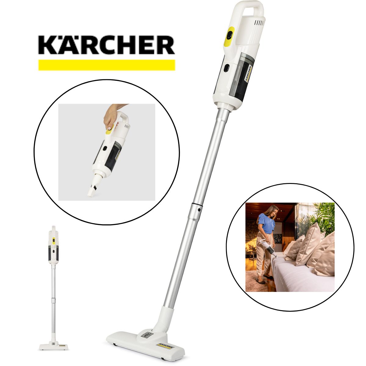 KARCHER - Aspiradora Vertical Inalámbrica VCL3