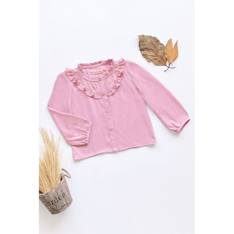 KIDS MASHMELO - BLUSA DE RAYON PARA NIÑA KIDS MASHMELO