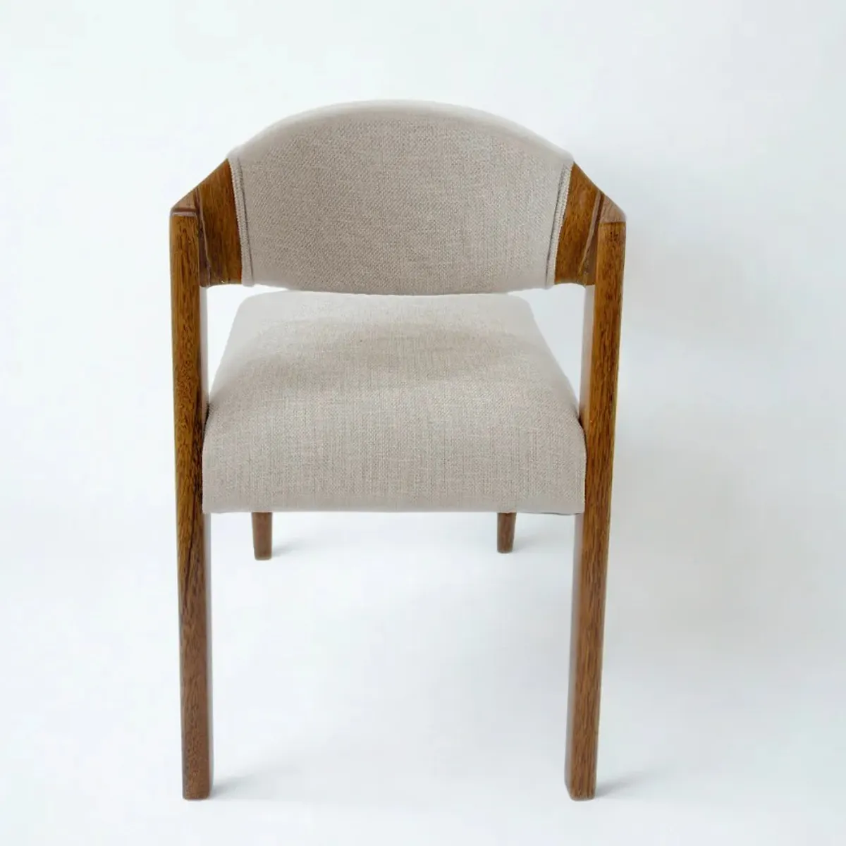 ALTO HOGAR - Juego De Comedor Balu 6 Sillas Beige Madera Tornillo