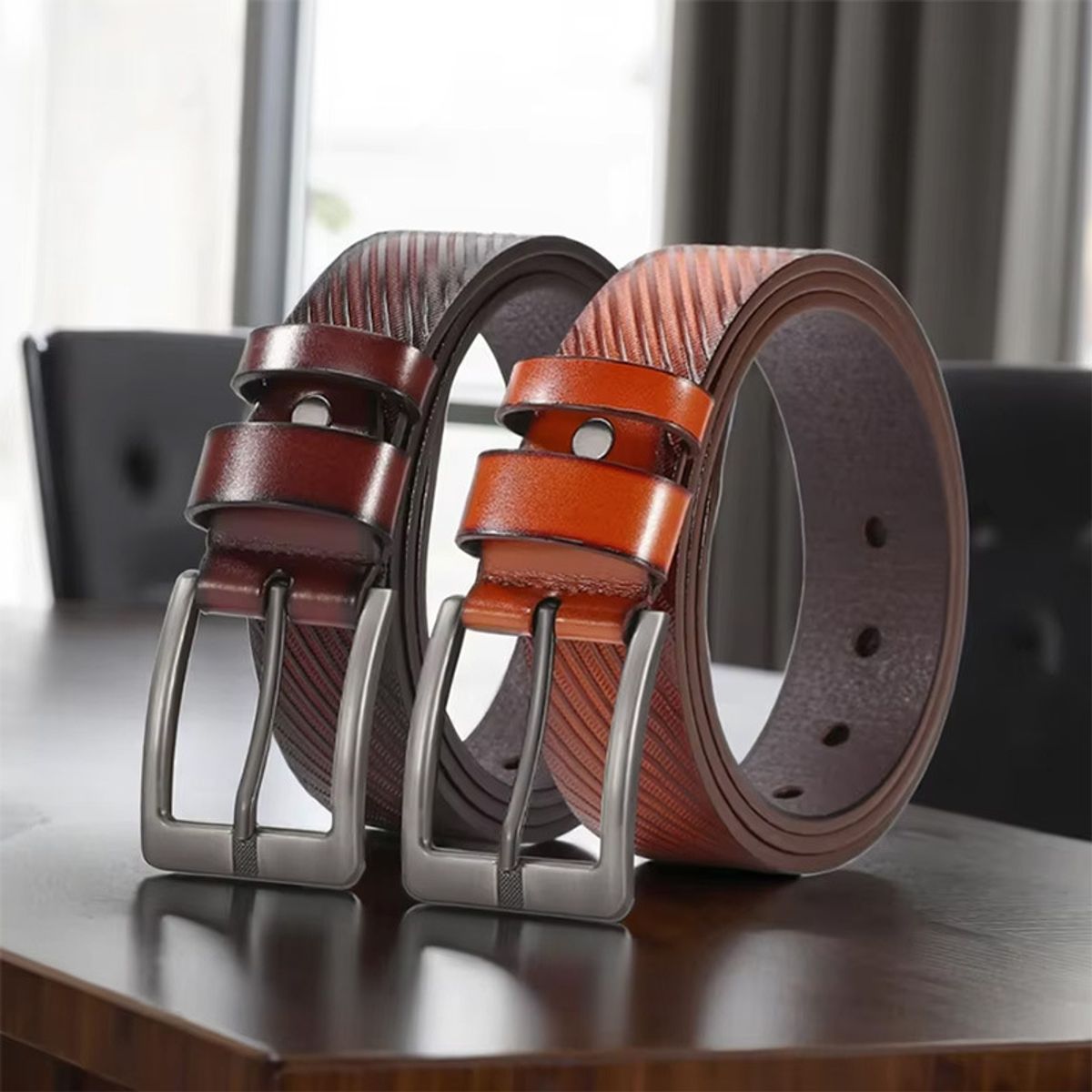 BLWOENS - Cinturón Hombre - Negro