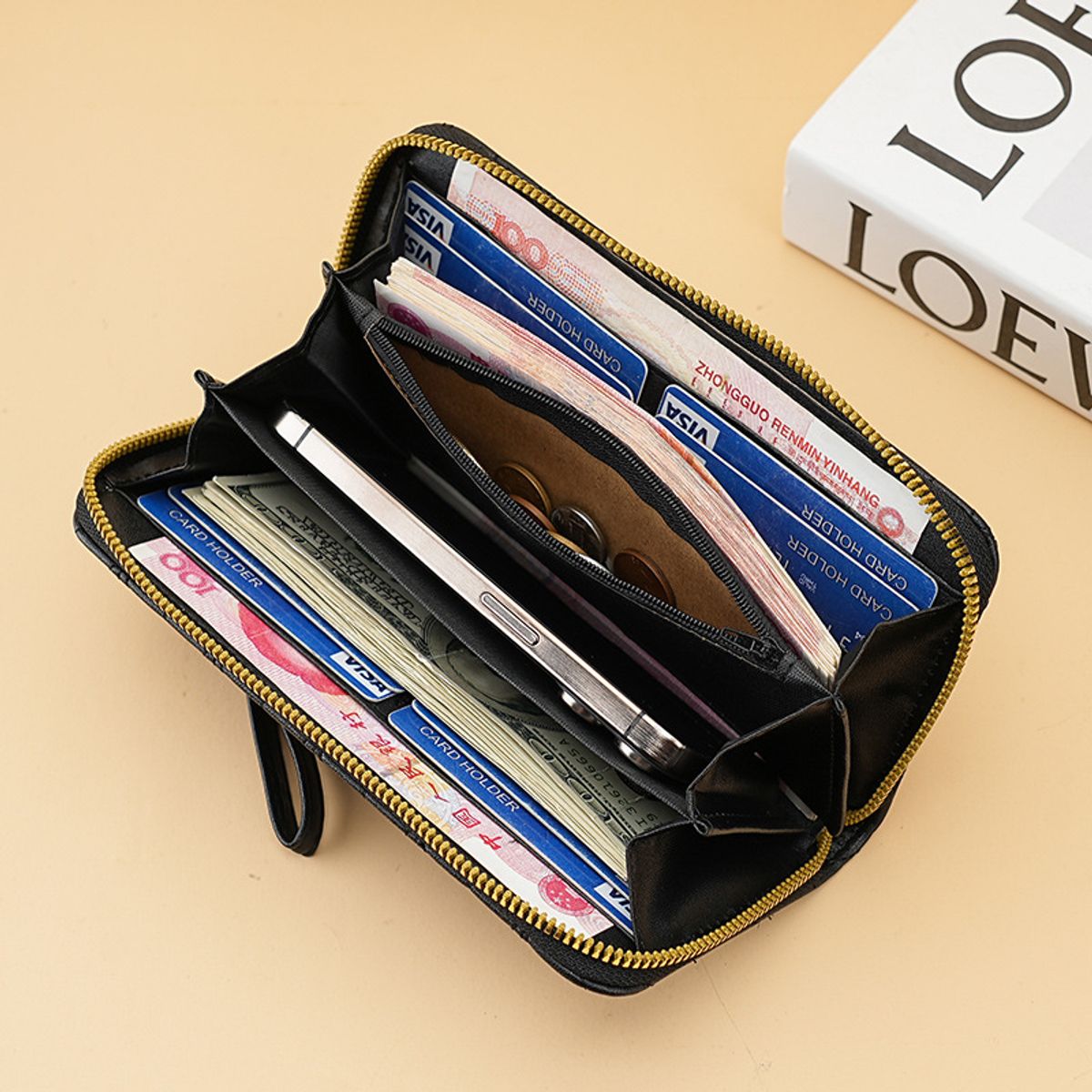 BLWOENS - Billetera para mujeres - Rojo