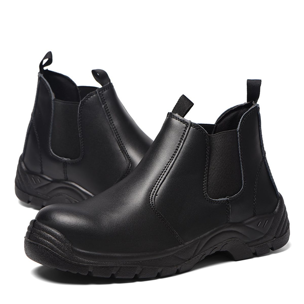 BLWOENS - Zapatos de trabajo de Seguridad para hombres - Negro