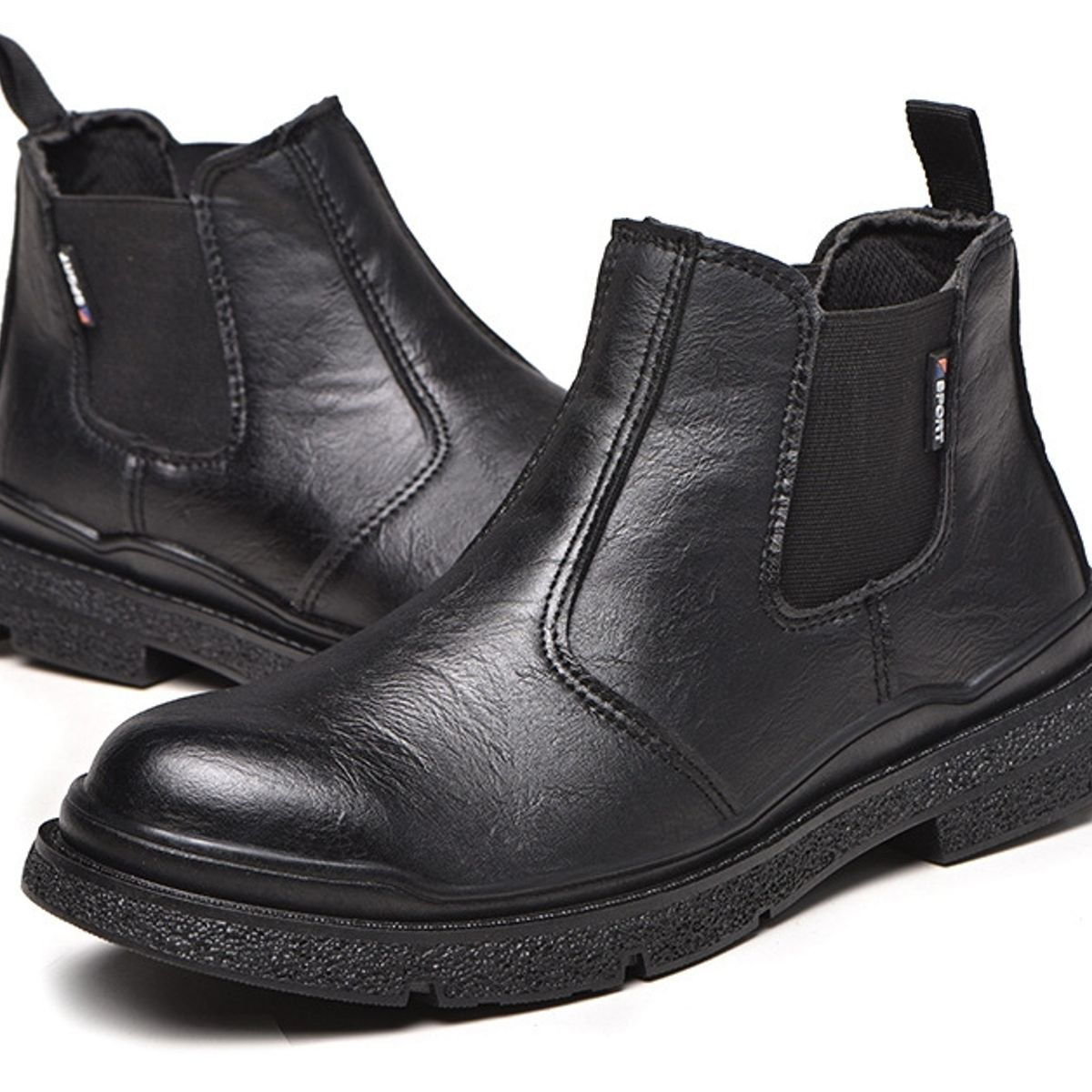 BLWOENS - Zapatos de trabajo de Seguridad para hombres - Negro