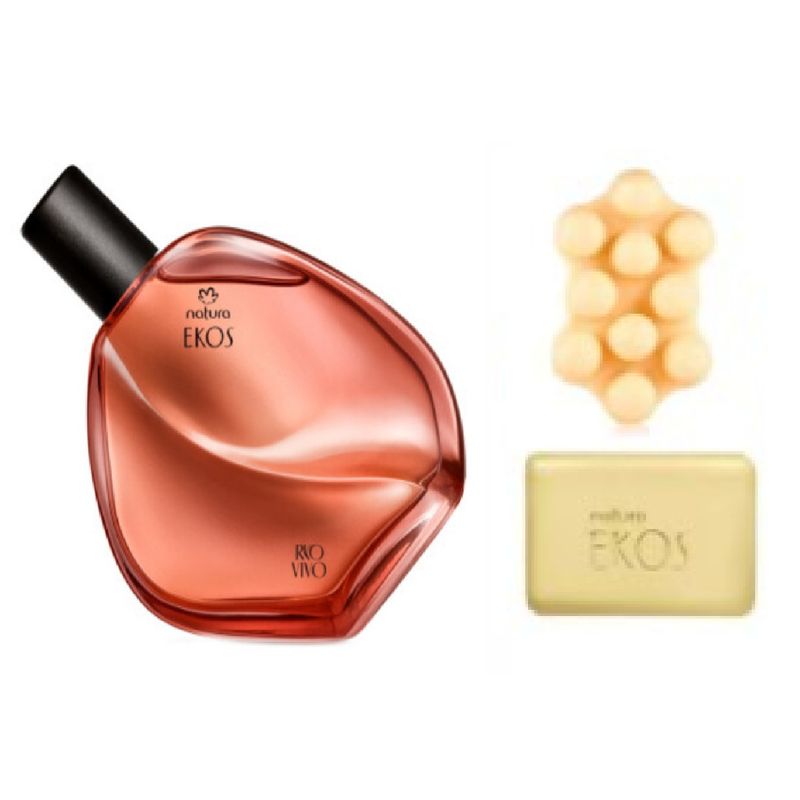 NATURA - Ekos Ryo vivo 75ml + 2 jabones Natura