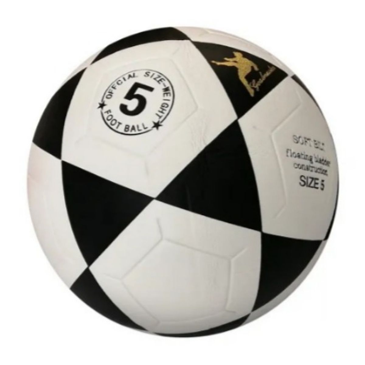 GENERICO - PELOTA DE FUTBOL MILASA  NEGRO