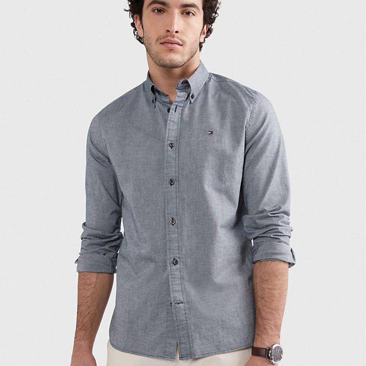 TOMMY HILFIGER - CAMISA M TOMMY STRETCH OG OXFORD LS R