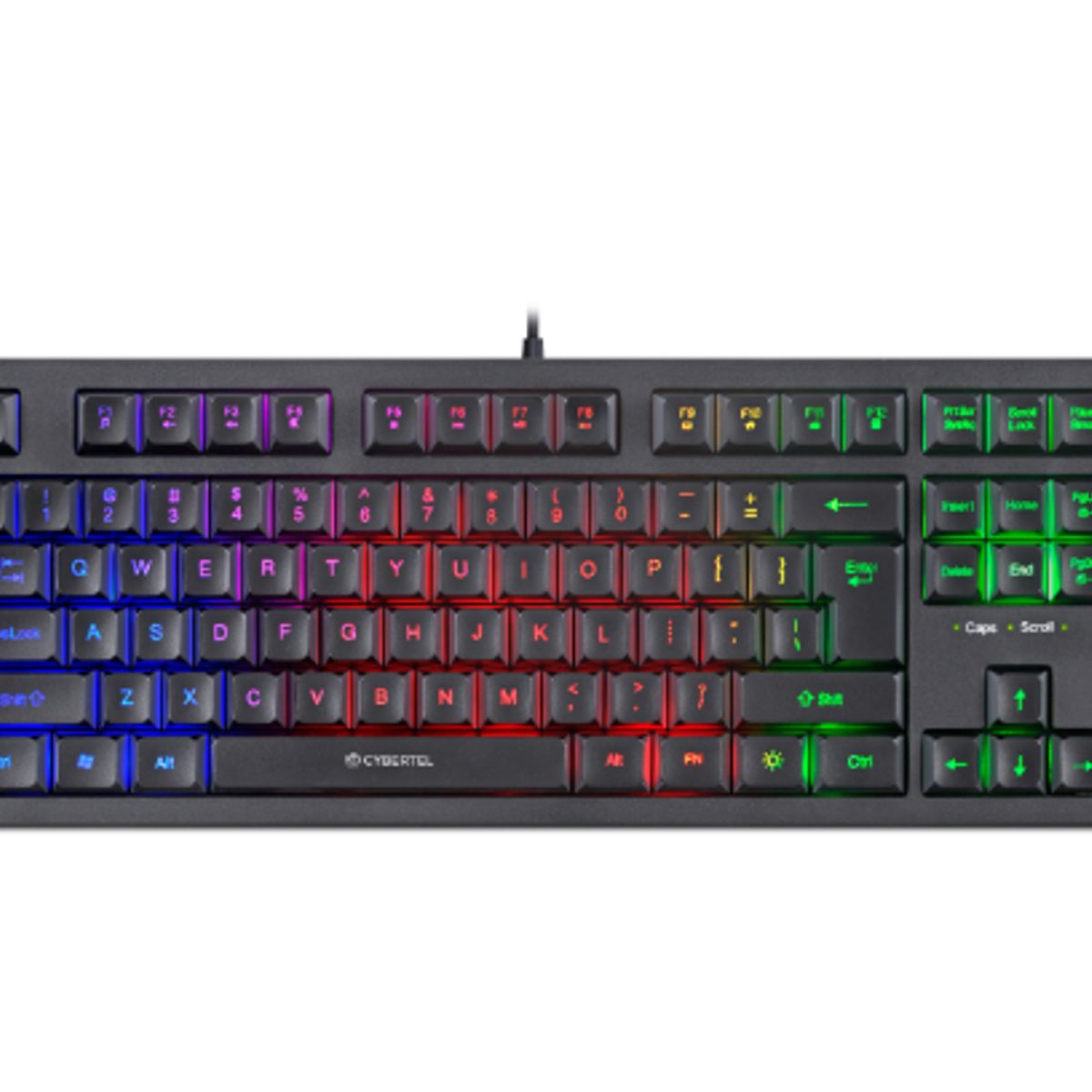 CYBERTEL - Teclado Gamer KILLER CYB K501 USB RAINBOW CYBERTEL