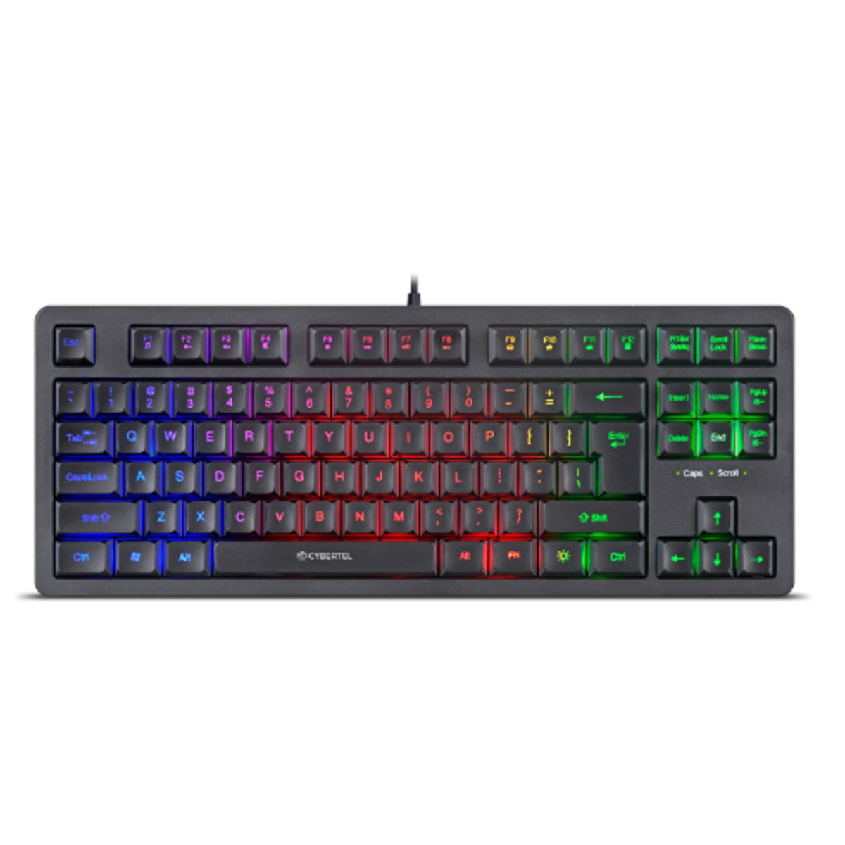 CYBERTEL - Teclado Gamer KILLER CYB K501 USB RAINBOW CYBERTEL