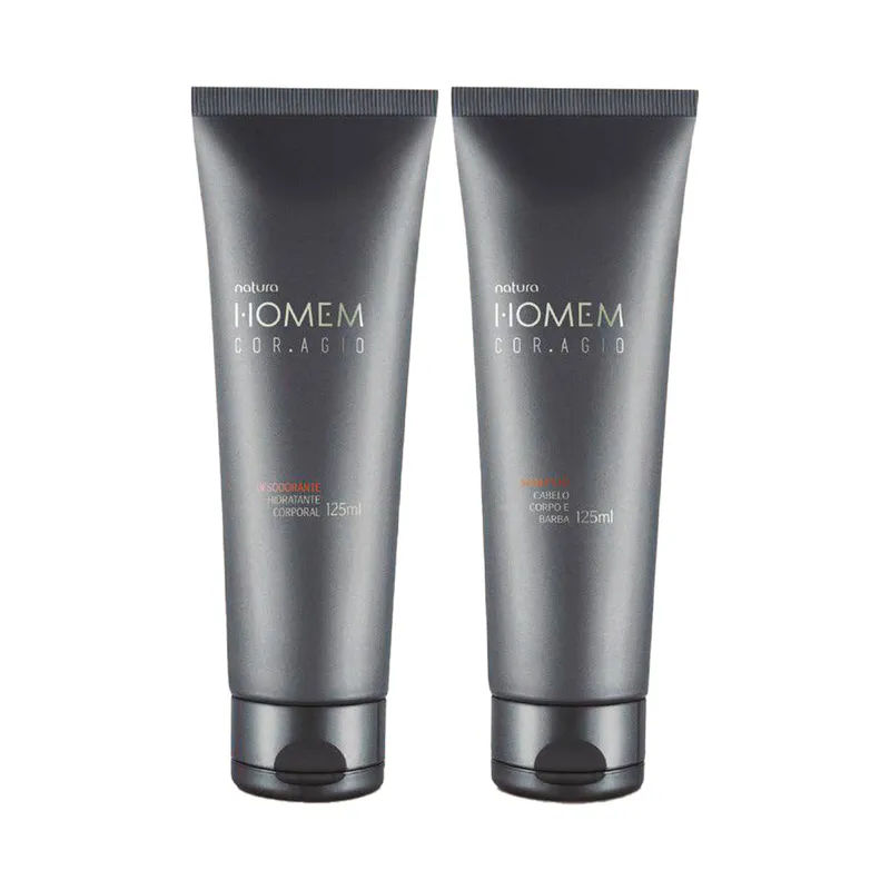 NATURA - Homem Coragio Hidratante con Shampoo