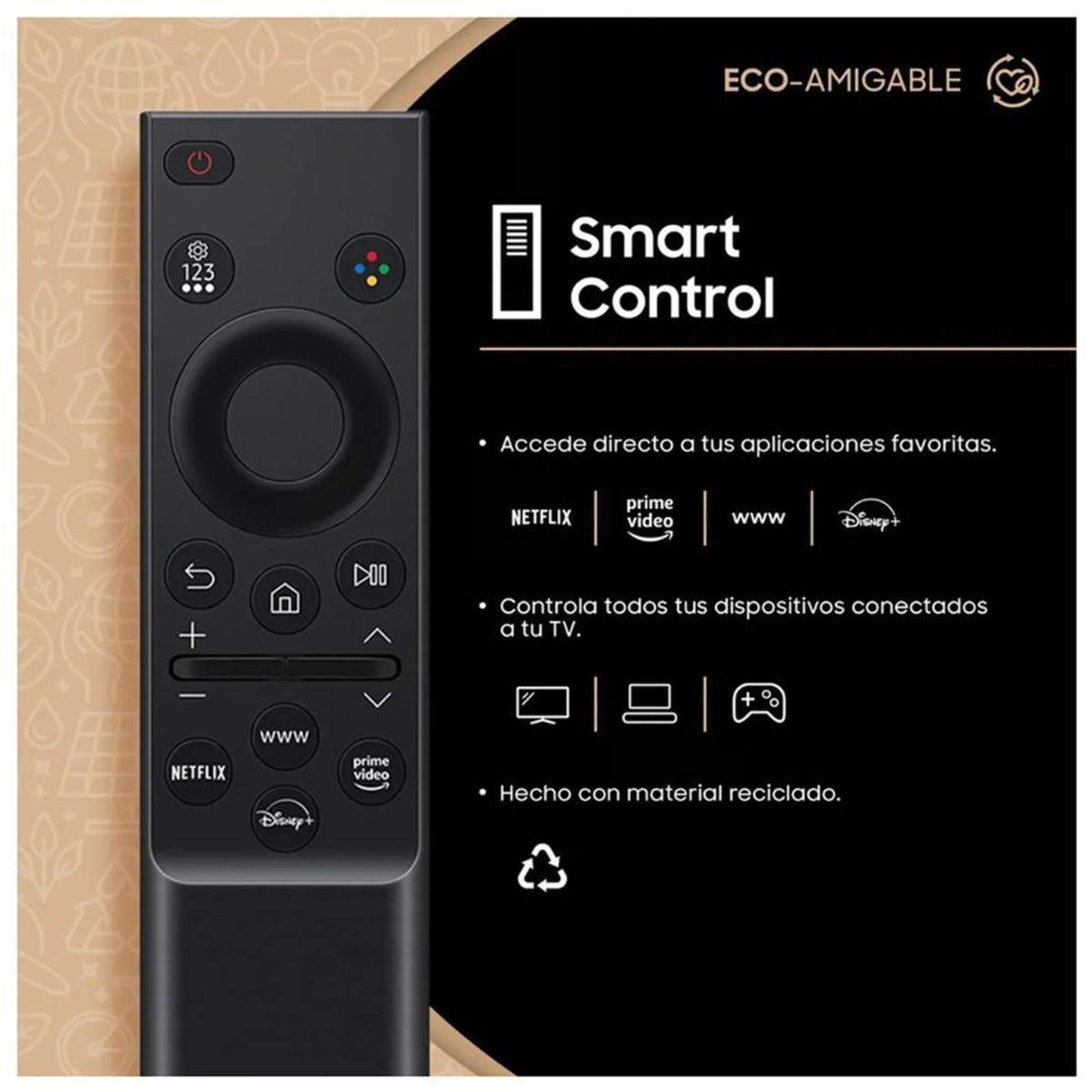 SAMSUNG - Televisor Samsung 43 Crystal UHD 4K Smart TV Tizen UN43DU7000