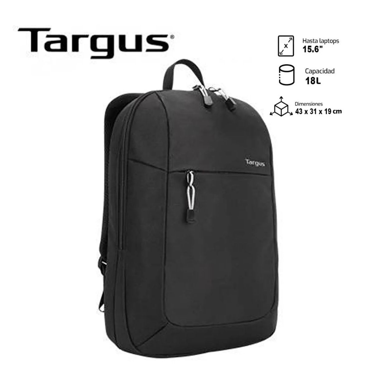 TARGUS - Mochila Targus Intellect Essential 15 6 Black Tsb966di