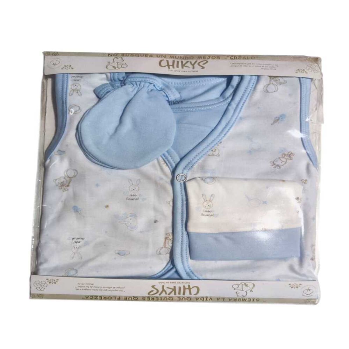 GENERICO - Ropa de bebe Recien Nacido Celeste