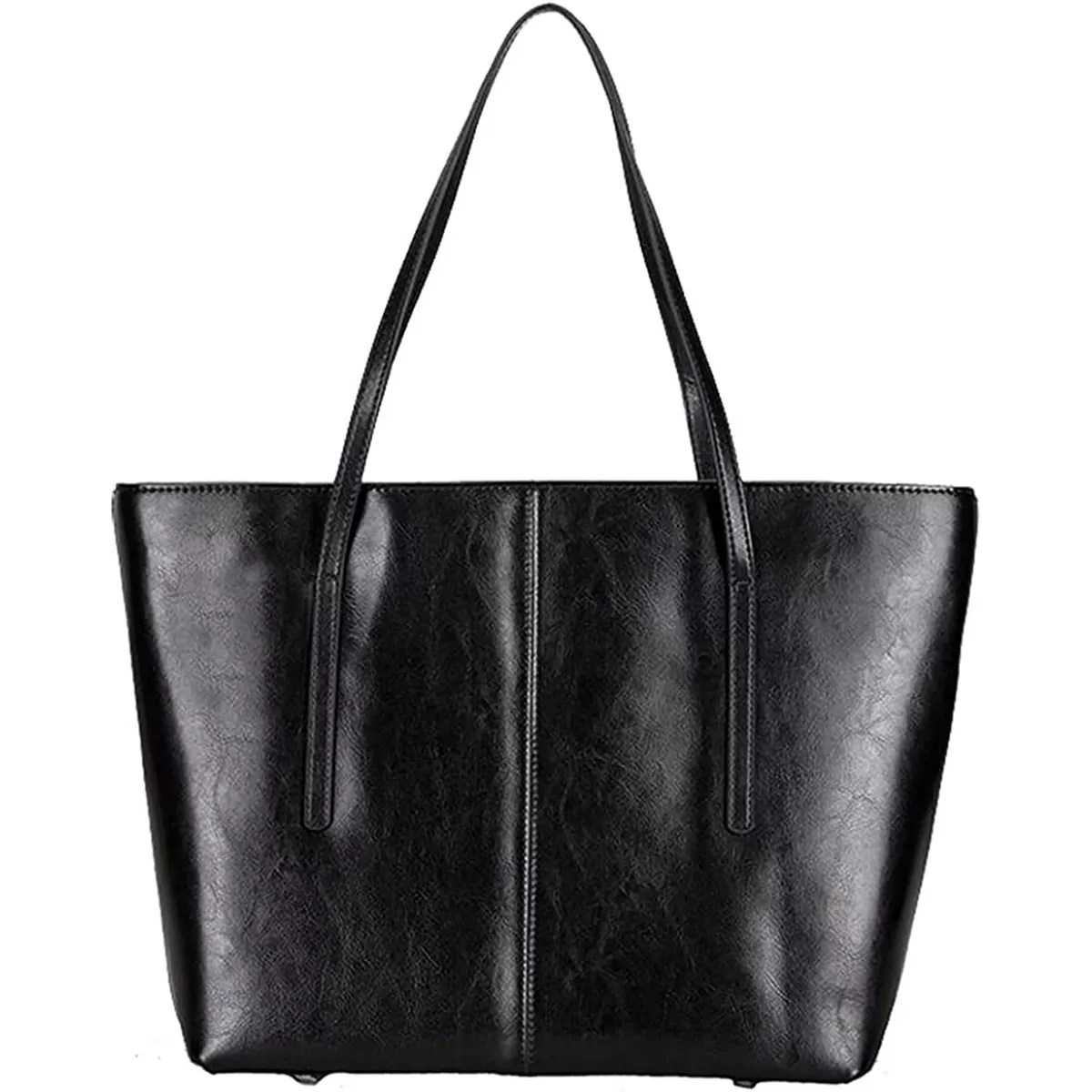 PUREPOWER - Bolso de hombro de moda de cuero genuino para mujer