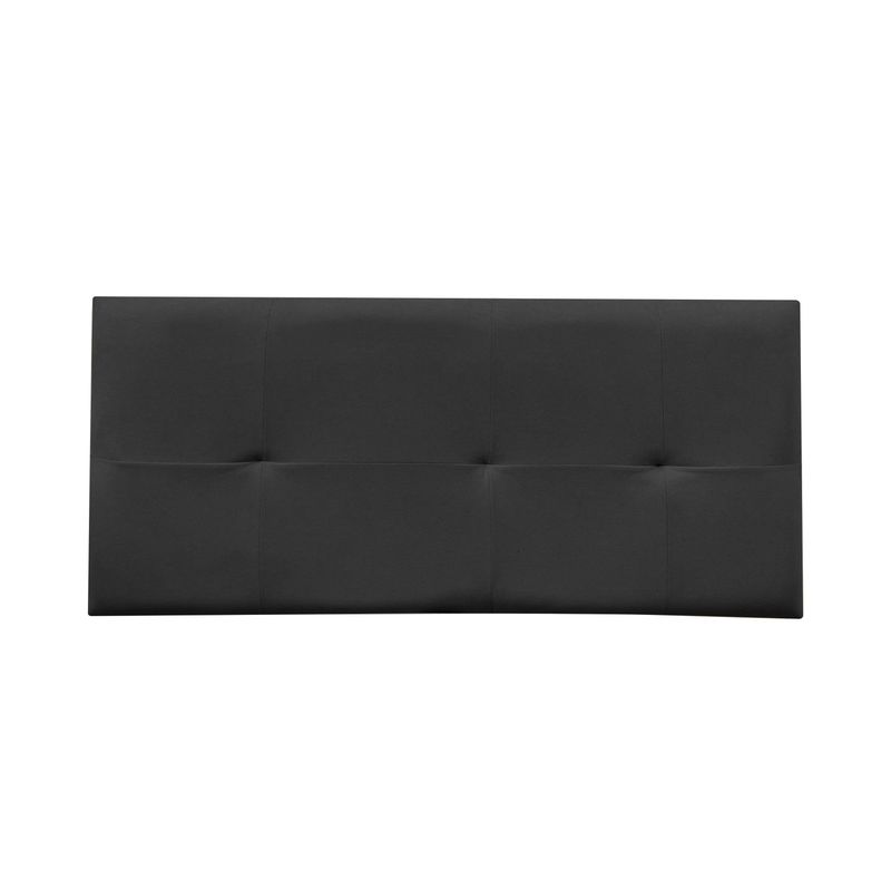 MUEBLES MACRUMO - Cabecera Aérea Reforzada Brisa con tela antifluida de King color Negro