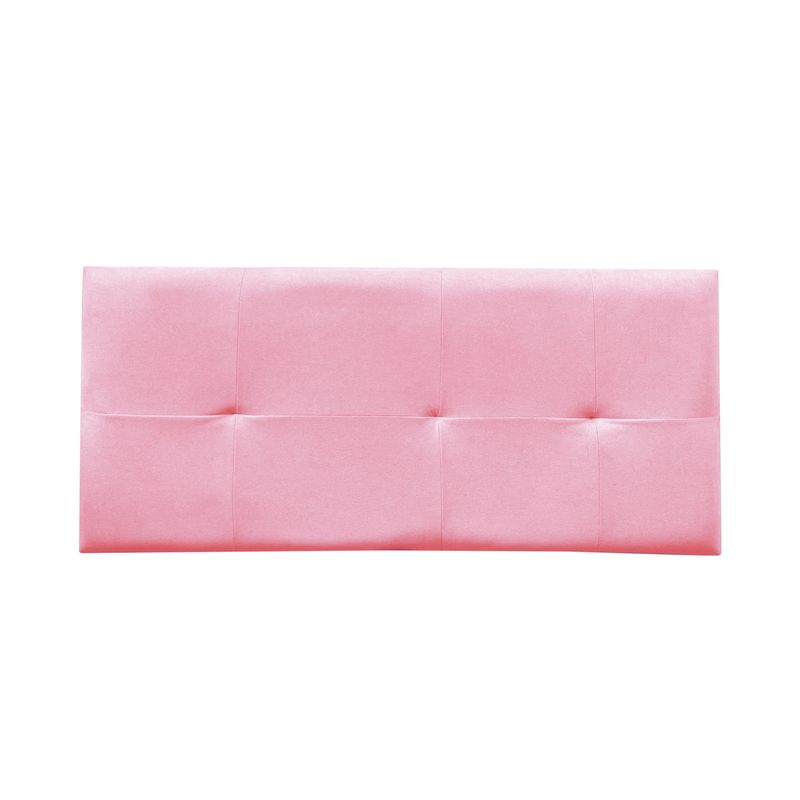 MUEBLES MACRUMO - Cabecera Aérea Reforzada Brisa con tela antifluida de King color Rosado