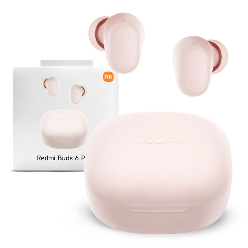 XIAOMI - Audifonos Xiaomi Redmi Buds 6 Play Versión Global Rosa