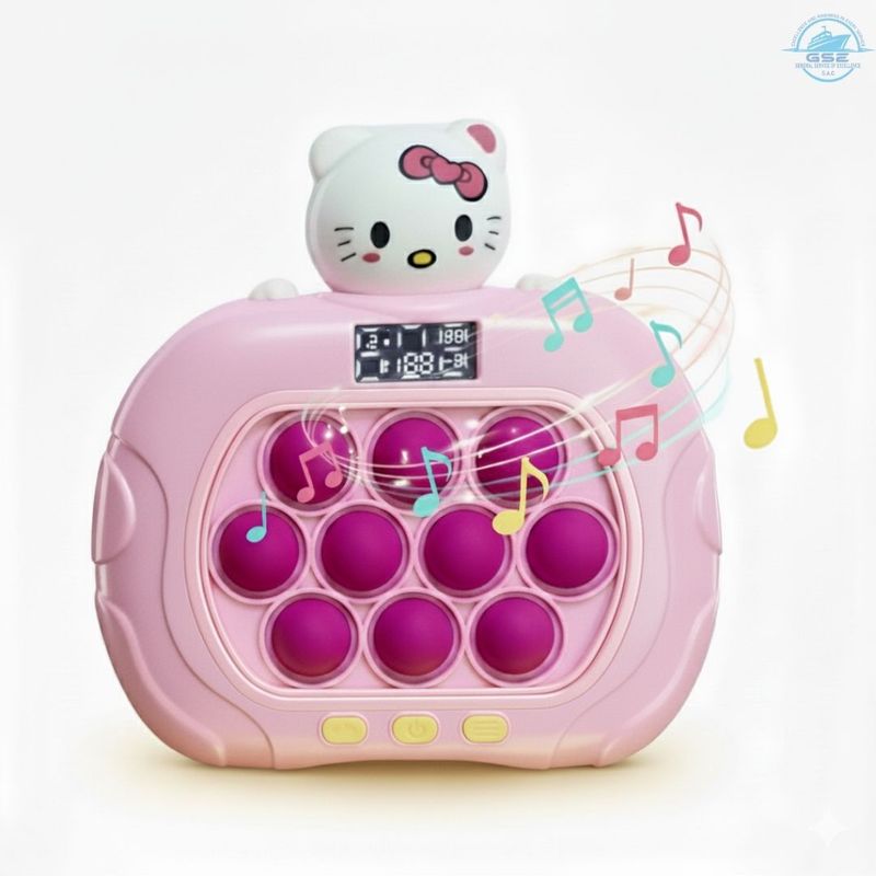 GENERICO - Pop It con Sonido y Luces modelo Kitty con Pantalla