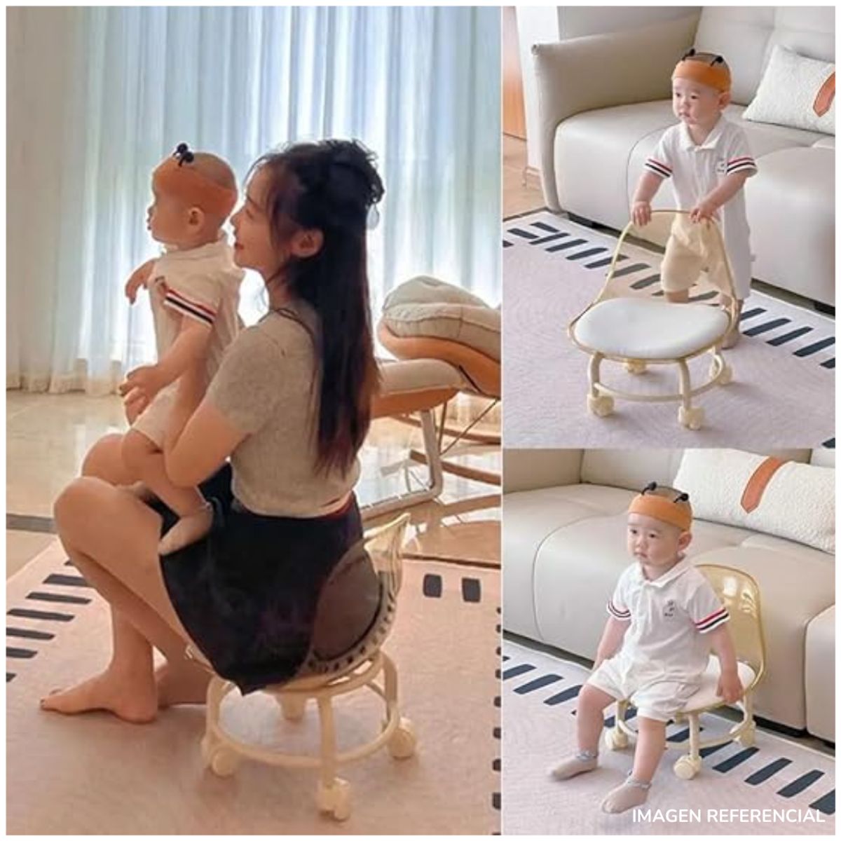 INSPIRA - Silla infantil taburete de niños