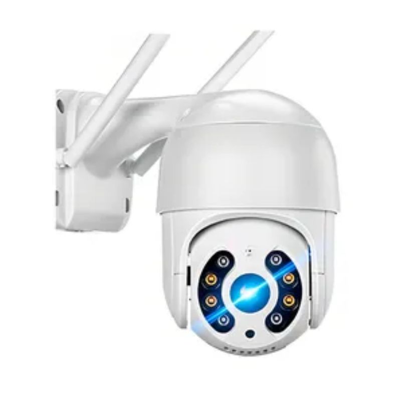 SEISA - Cámara Seguridad Vigilancia PTZ Wifi Exterior Audio