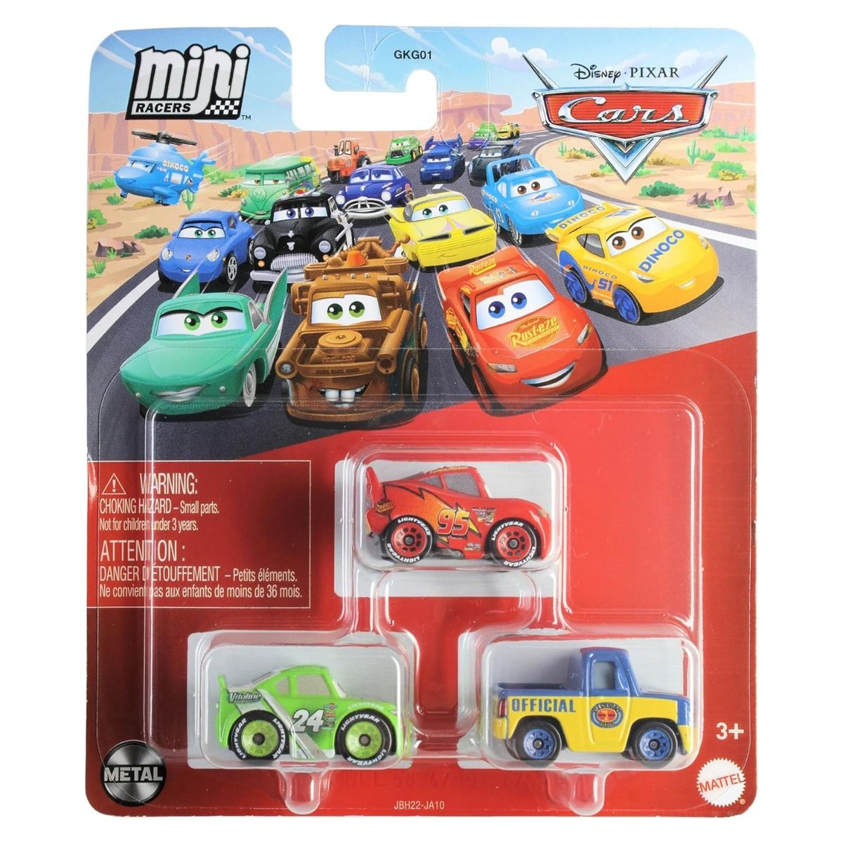DISNEY PIXAR - Disney Pixar Cars Brick Yardley Rayo Mcqueen Y Dexter Hoover