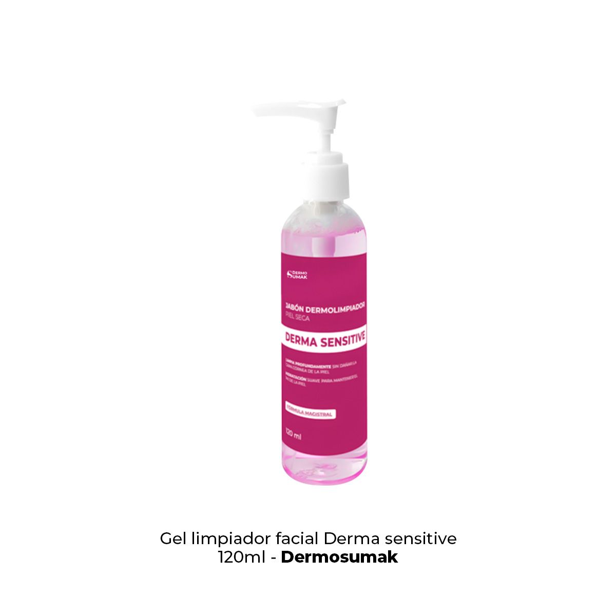 GENERICO - Gel Limpiador Facial Derma Sensitive 120ml - Dermo Sumak
