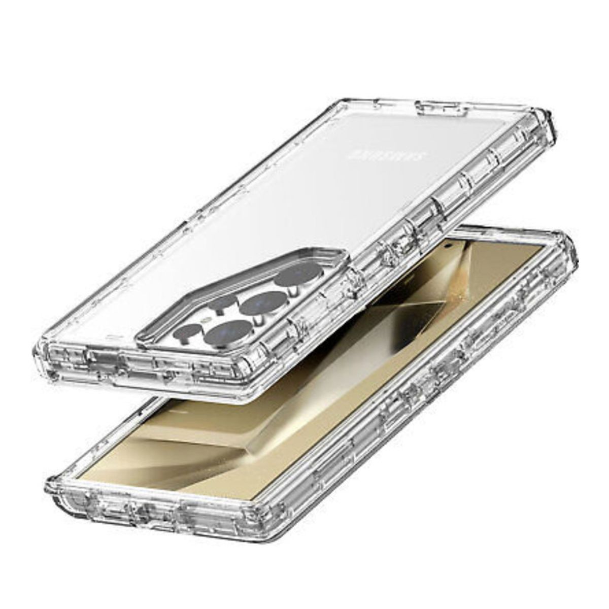 CASE - Case 360 3 EN 1 Clear Para Samsung S25 Ultra